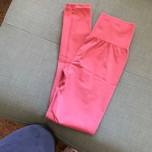 Gymshark seamless leggings salmon pink